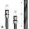 Flextron Gas Line Hose 3/8'' O.D. x 60'' Length with 3/8" FIP Fittings, Stainless Steel Flexible Connector FTGC-SS14-60H - alternate 4